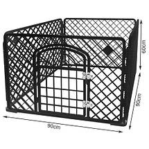 Манеж для тварин — карта 90x90x60 см Malatec 15743, фото 5