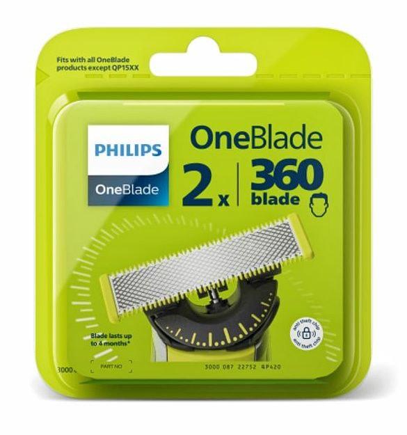 Змінне плаваюче лезо Philips OneBlade QP430/50 2 шт