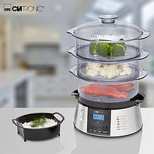 Пароварка Clatronic DG 3547 Inox, фото 4