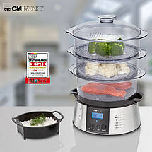 Пароварка Clatronic DG 3547 Inox, фото 6