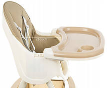 Стільчик для годування Kruzzel Beige, фото 5