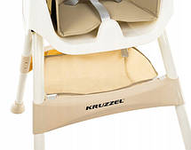 Стільчик для годування Kruzzel Beige, фото 6
