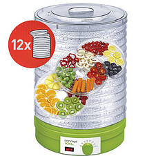 Сушарка для овочів, фруктів і грибів CONCEPT SO-1025 XXL 12 сит, фото 4