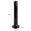 Вентилятор колонний Clatronic TVL 3770B 78cm, 35вт, чорний, фото 7