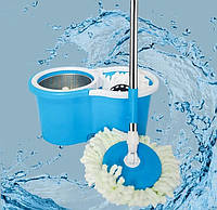 Швабра с центрифугой швабра spin mop с ведром изи моп швабра ведро для мытья полов с отжимом HVE