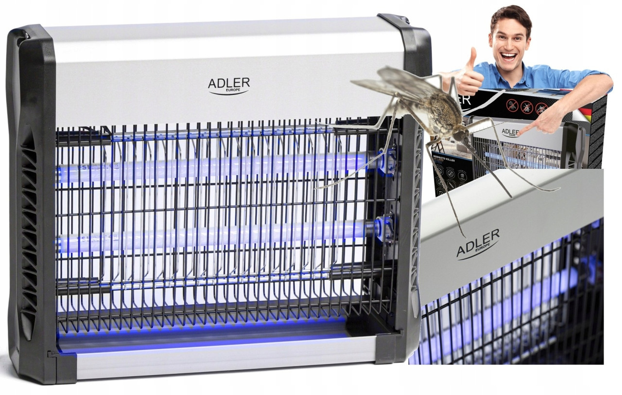 Знищувач комарів, мух, комах, інсектицидна лампа Adler AD 7934