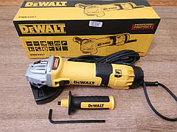 Шліфмашина кутова - болгарка мережева DeWALT DWE4257 (1500Вт, 2800-10000об/хв, 125мм, 2.5кг)