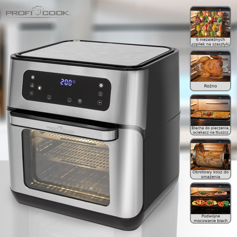 Фритюрниця ProfiCook PC-FR 1200 H Гриль Шашличниця