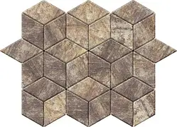 Тротуарна плитка ромб капучино