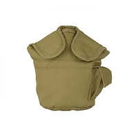 Подсумок ДЛЯ ФЛЯГИ STURM MIL-TEC "US-STYLE CANTEEN POUCH MOLLE", тактический подсумок, военный подсумок койот