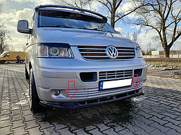 Передня лип накладка ABS-пластик для Volkswagen T5 Caravelle 2004-2010 рр.