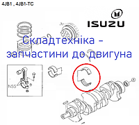 Вкладыши коленвала коренные на двигатели Isuzu 4JB1T