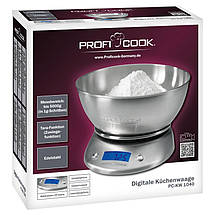Ваги кухонні з чашею ProfiCook PC-KW 1040, фото 6