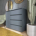 Комод Еверест Лайт КЛ-3 графіт 93х38х105 см, фото 3