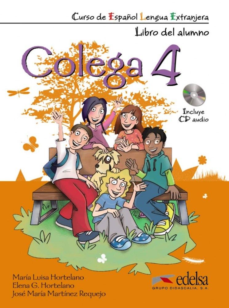 Підручник Colega 4 Libro del alumno + Libro de ejercicios + Audio CD