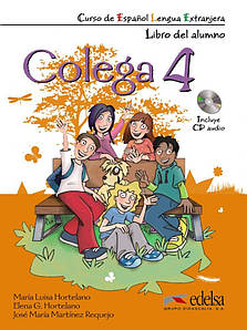 Підручник Colega 4 Libro del alumno + Libro de ejercicios + Audio CD