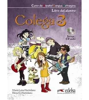 Підручник Colega 3 Libro del alumno + Libro de ejercicios + Audio CD