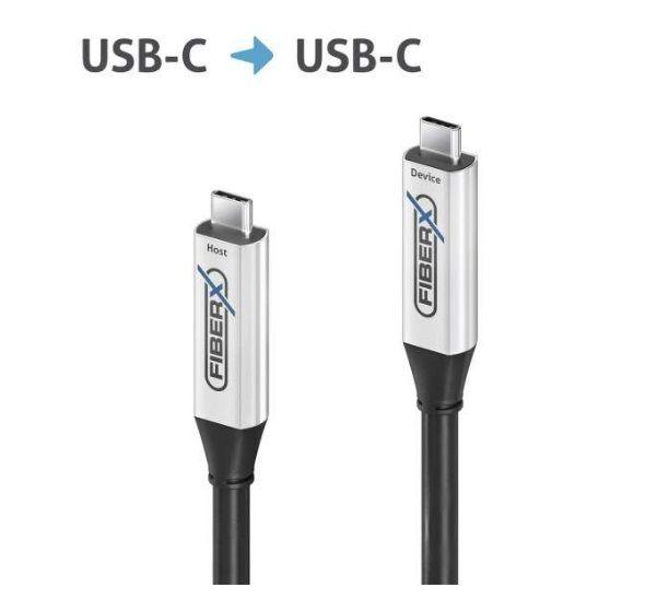 Оптичний USB-кабель PURELINK FX-I600-010 USB-C 10 метрів