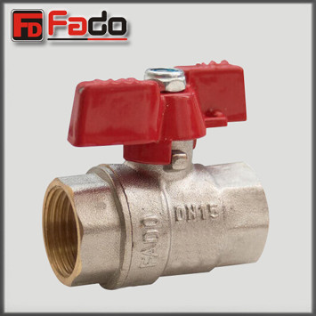 Кран кульовий Fado NEW 1/2" ВВ PN40 (метелик)