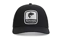 Кепка Simms Double Haul Icon Trucker Bass Black