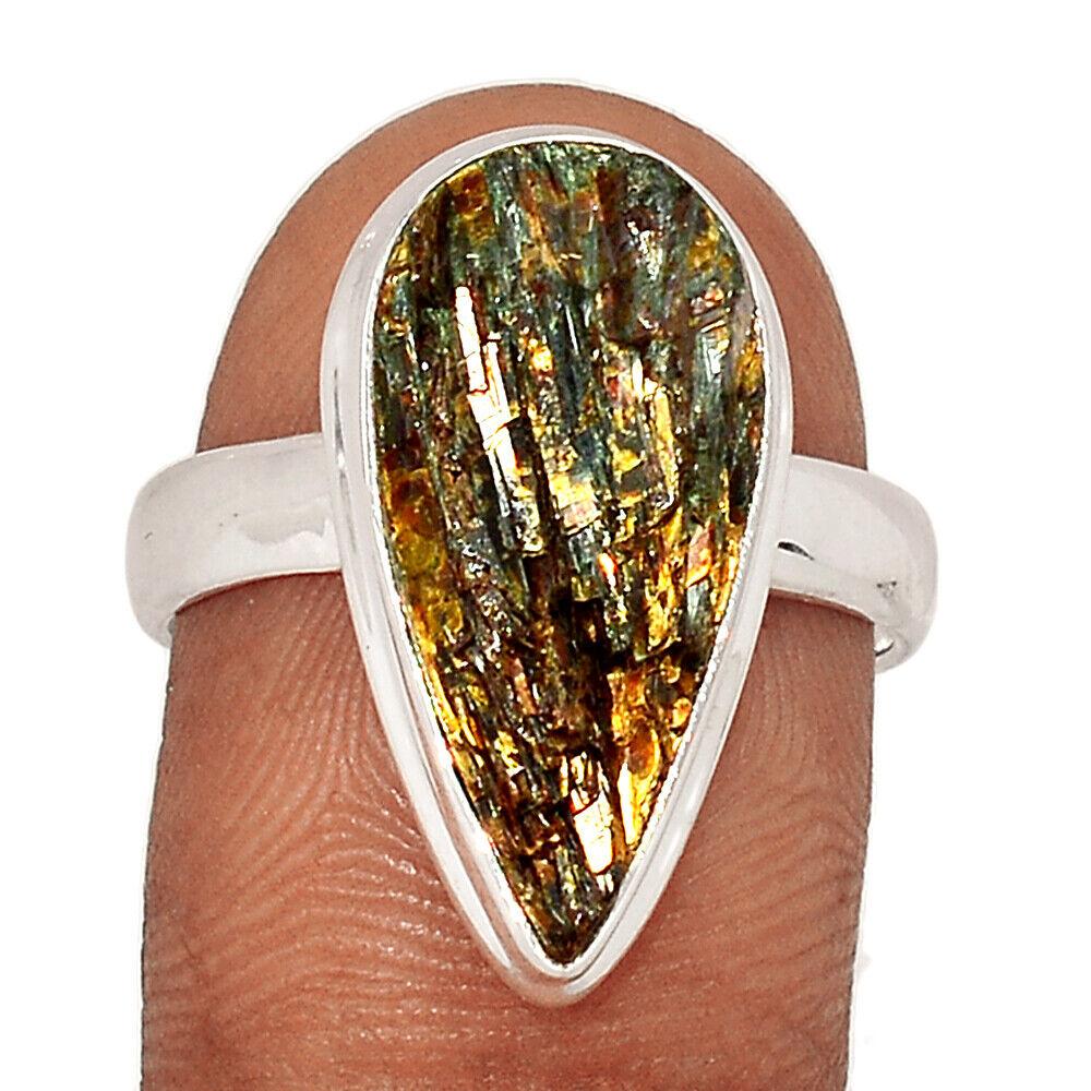 Астрофилит серебряное кольцо, 2222КА - фото 1 - id-p2107380164