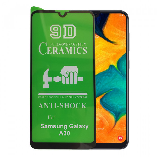 Гнучке захисне скло для Samsung A30 (Ceramics)/ кераміка для телефона самсунг а30