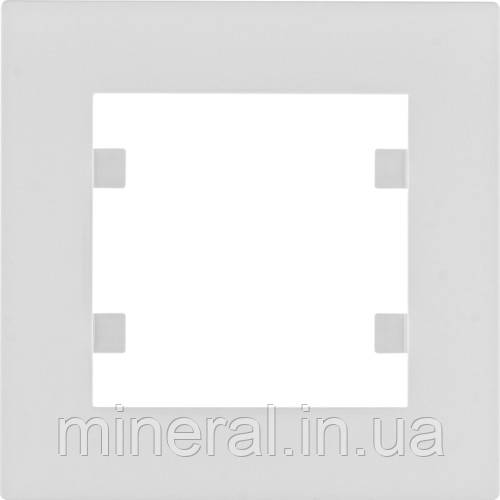 Рамка 1X, Lumina-Intens, біла, Hager, (WL5510)