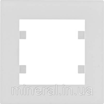 Рамка 1X, Lumina-Intens, біла, Hager, (WL5510), фото 1