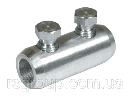 Гільза з'єднувальна болтова алюмінієво-луджена KW 25-95