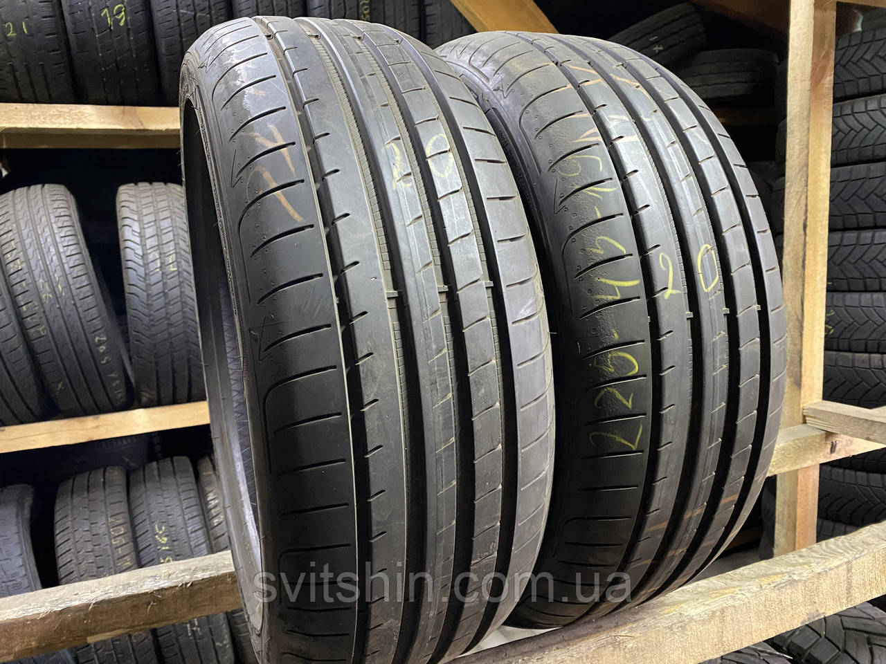 Літні шини 225/45R19 96W Goodyear Eagle F1 asymm.3, фото 1
