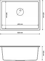 Кухонна мийка Granitan MANADO, фото 4