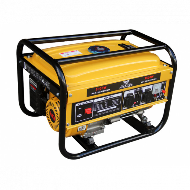 Бензиновий генератор Volt Polska Hexa Gen 3500 3,5 кВт. 220V