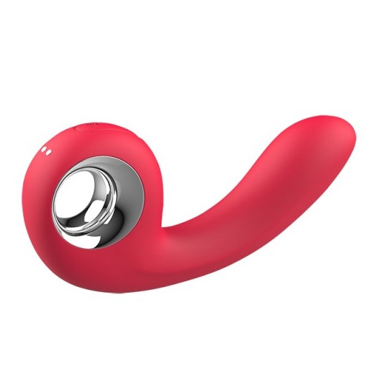 Вібратор червоний для клітора та точки G