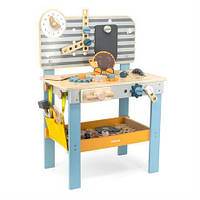 Деревянный верстак с инструментами Viga Toys PolarB (44065) (детские инструменты игрушечные)