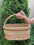 Корзина «Пікнік» плетений з лози. Арт:0937, фото 3