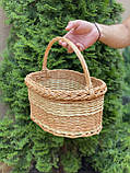 Корзина «Пікнік» плетений з лози. Арт:0937, фото 2