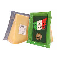Сир твердий італійський молодий пармезан Grana Italiano 12 місяців витримки 1 кг