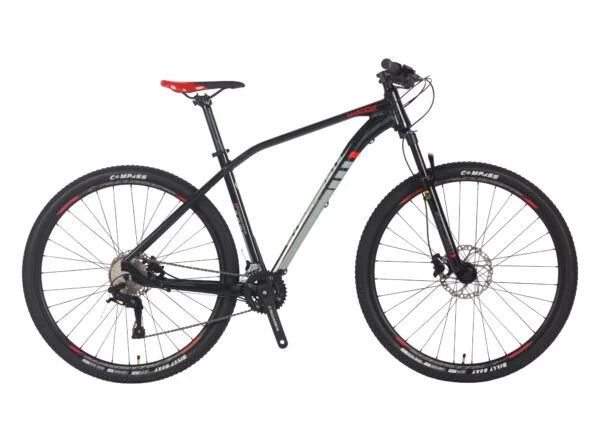 Велосипед гірський Crosser Shadow 29" рама 19 дюйма (2*12) Ltwoo+Shimano Чорний