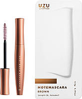 UZU BY FLOWFUSHI Mote Mascara Brown водостійка туш для вій, коричневий, 5,5 г