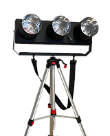 Зенитно-поисковый прожектор светодиодный RVT-135 до 2500м от акб