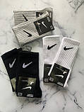 Шкарпетки чоловічі Nike  40-44р. гладь з принтом, фото 3