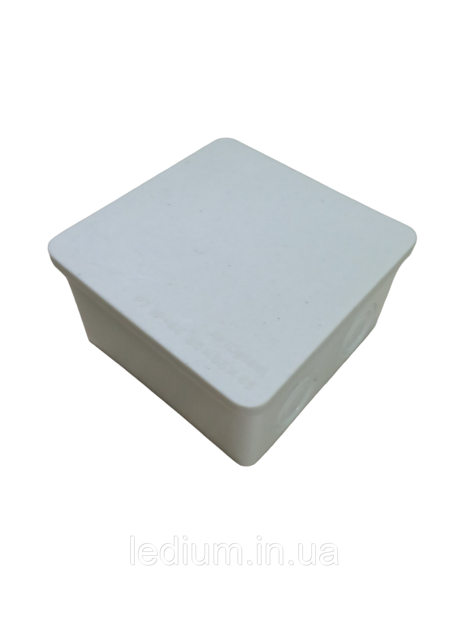 Коробка розподільна зовнішня порожня Р-7 IP44 85х85х45 КВАДРАТ