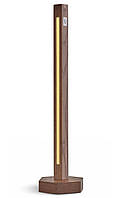 Сучасна настільна лампа з регулюванням яскравості гарний світильник нічник 640 мм Vezha Wood Тютюн Simpler