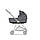 Cybex - Люлька Mios Lux Simply Flowers Grey, фото 4