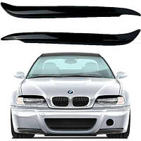 Ресницы на фары BMW3 (E46) седан 1998-2005 AV-Tuning