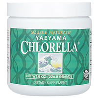 Хлорелла Яэяма (Yaeyama Chlorella) Source Naturals 226,8 г