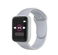 Смарт-годинник UWatch D20 Y68 Bluetooth розумний годинник, артеріальний тиск, моніторинг кисню в крові Gray