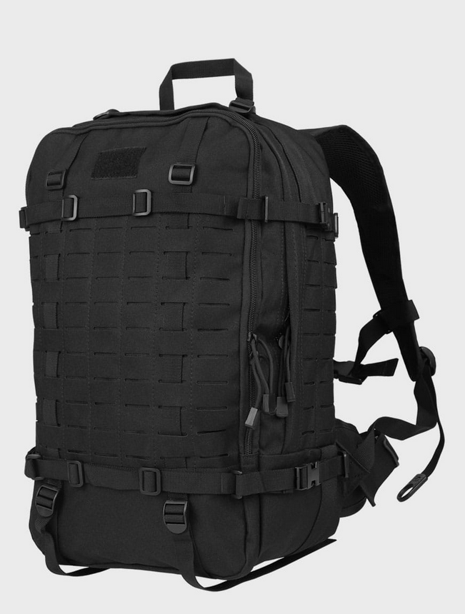 Рюкзак тактичний Dominator Defender Laser Cut 45 л Black 5905101204034