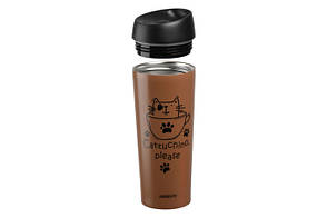 Термочашка Ardesto Coffee time (Cat) 450 мл, фото 3