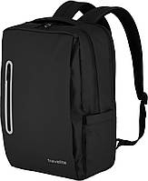 Рюкзак Travelite Basics Boxy з відділ. д/ноутбука 15" Чорн. (19л,0,6кг) (29x43x15см)